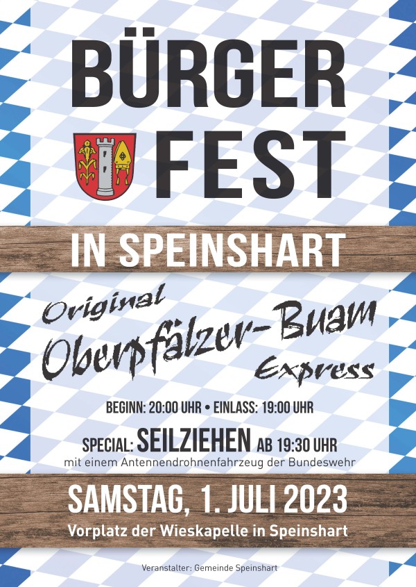 Bürgerfest Speinshart