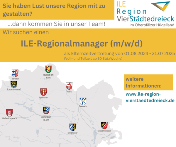 Stellenausschreibung ILE - Regionalmanager(m/w/d)